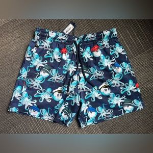 Vilebrequin x Malbon Moorise Bleu Marine Swim trunks